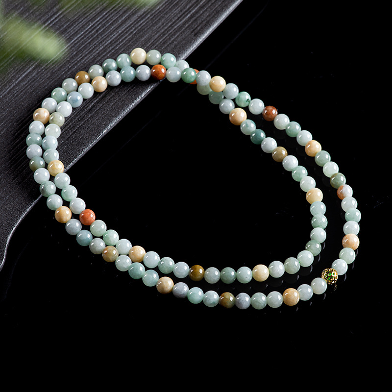 Jewelry & Watches Review - Burmese Jadeite Beads Bracelet Necklace Real