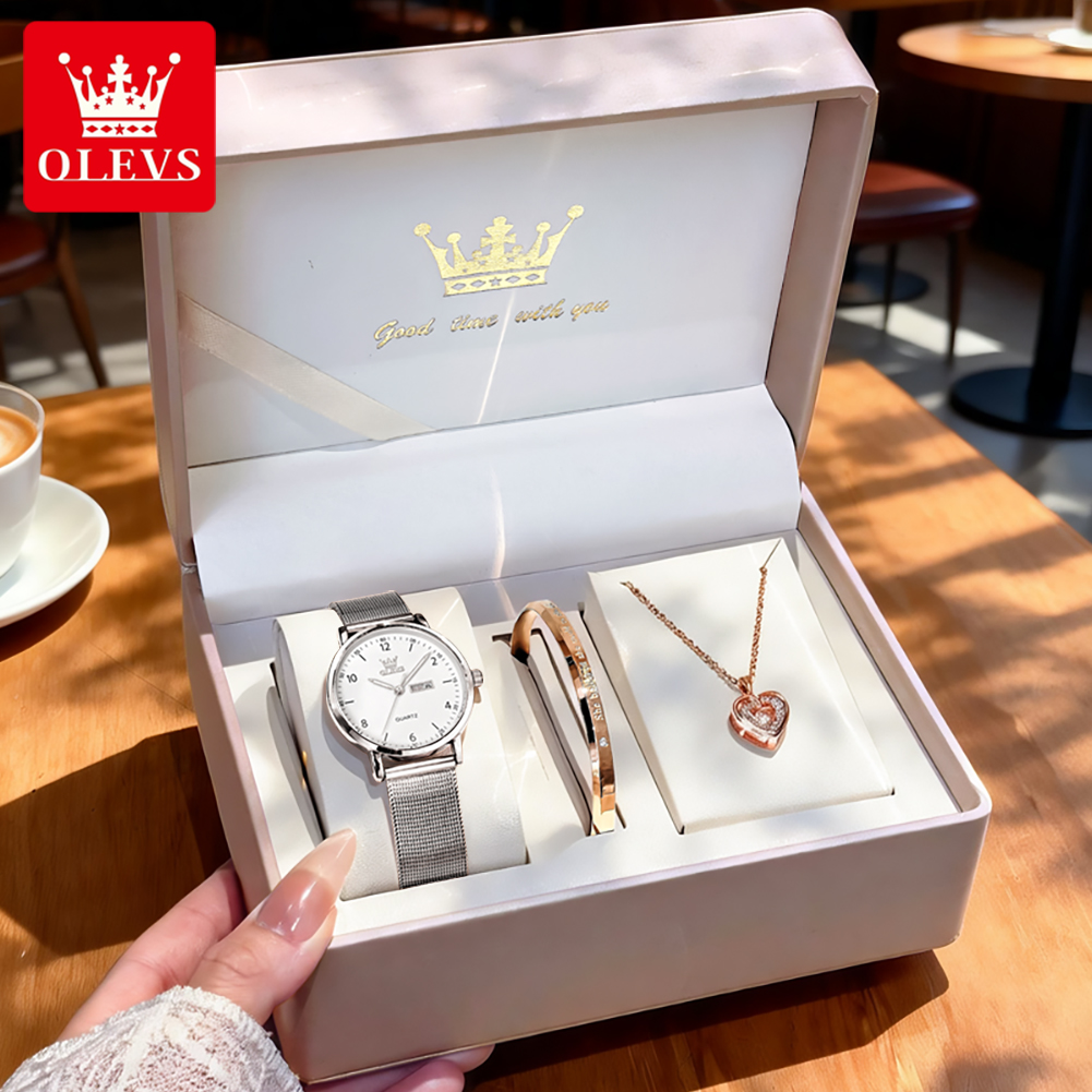 Watch Display Box - OLEVS 2996 Women Watches Original Elegant