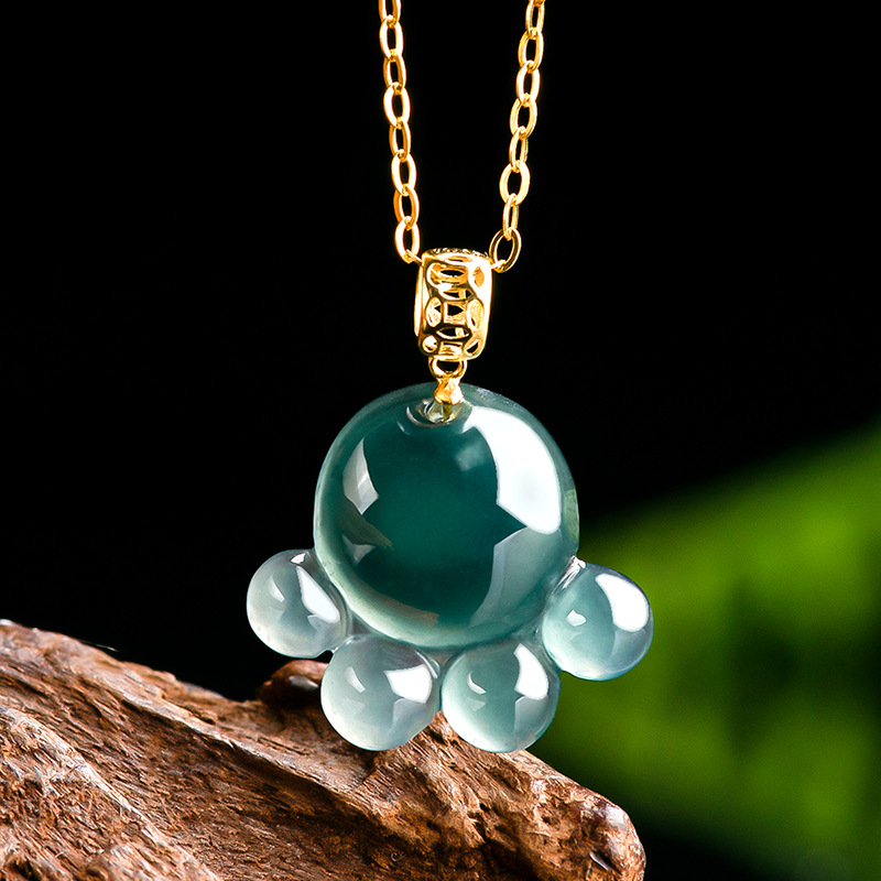 Jewelry & Watches Review - Natural Real Emerald Blue Water Jade