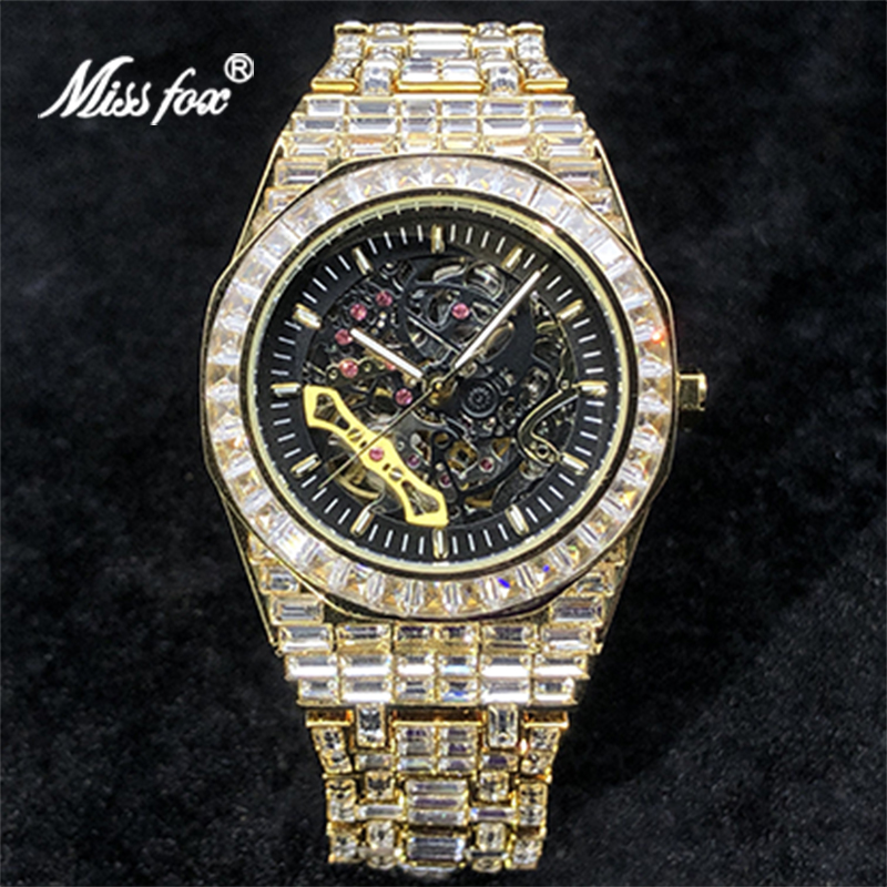 Jewelry Watches Brands - Mechanical Mens Watches MISSFOX Brand Luxury