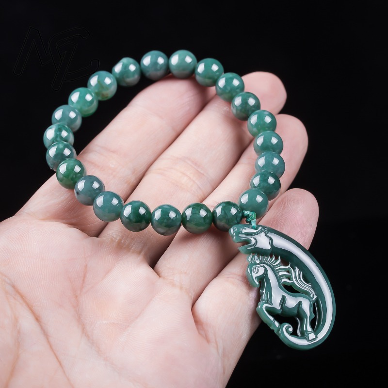 Natural Jadeite Blue Water Zod - Jewelry & Watches Review 评论和价格