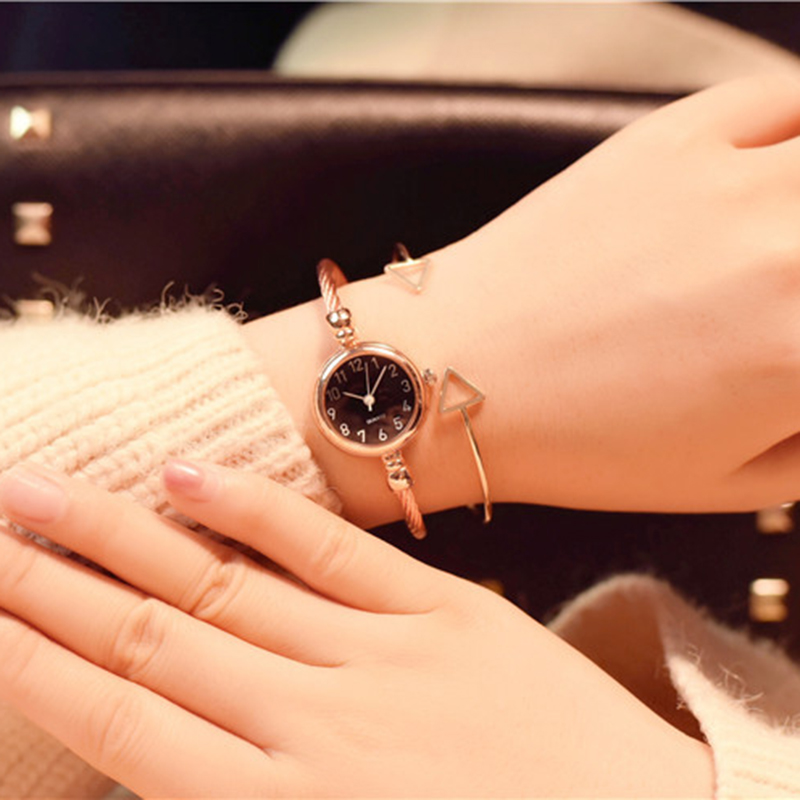 YIKAZE Women Watches Small Gol - Jewelry Watches Gold 评论和价格