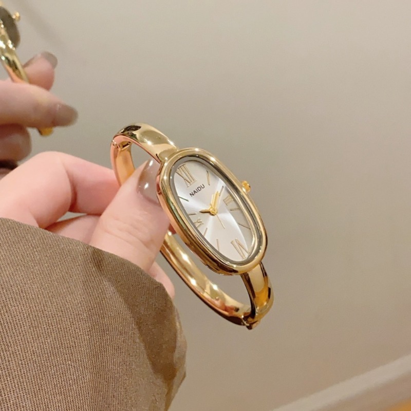 Top Brand Women Oval Roman Dia - Jewelry Watches Gold 评论和价格