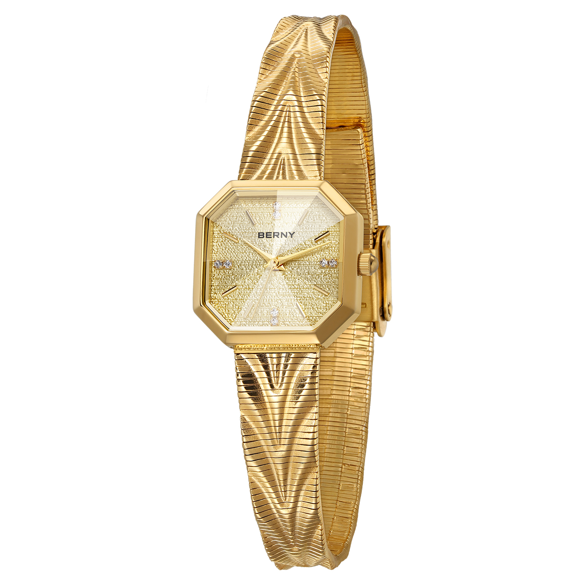 BERNY Gold Watch for Women Gri - Jewelry Watches Gold 评论和价格