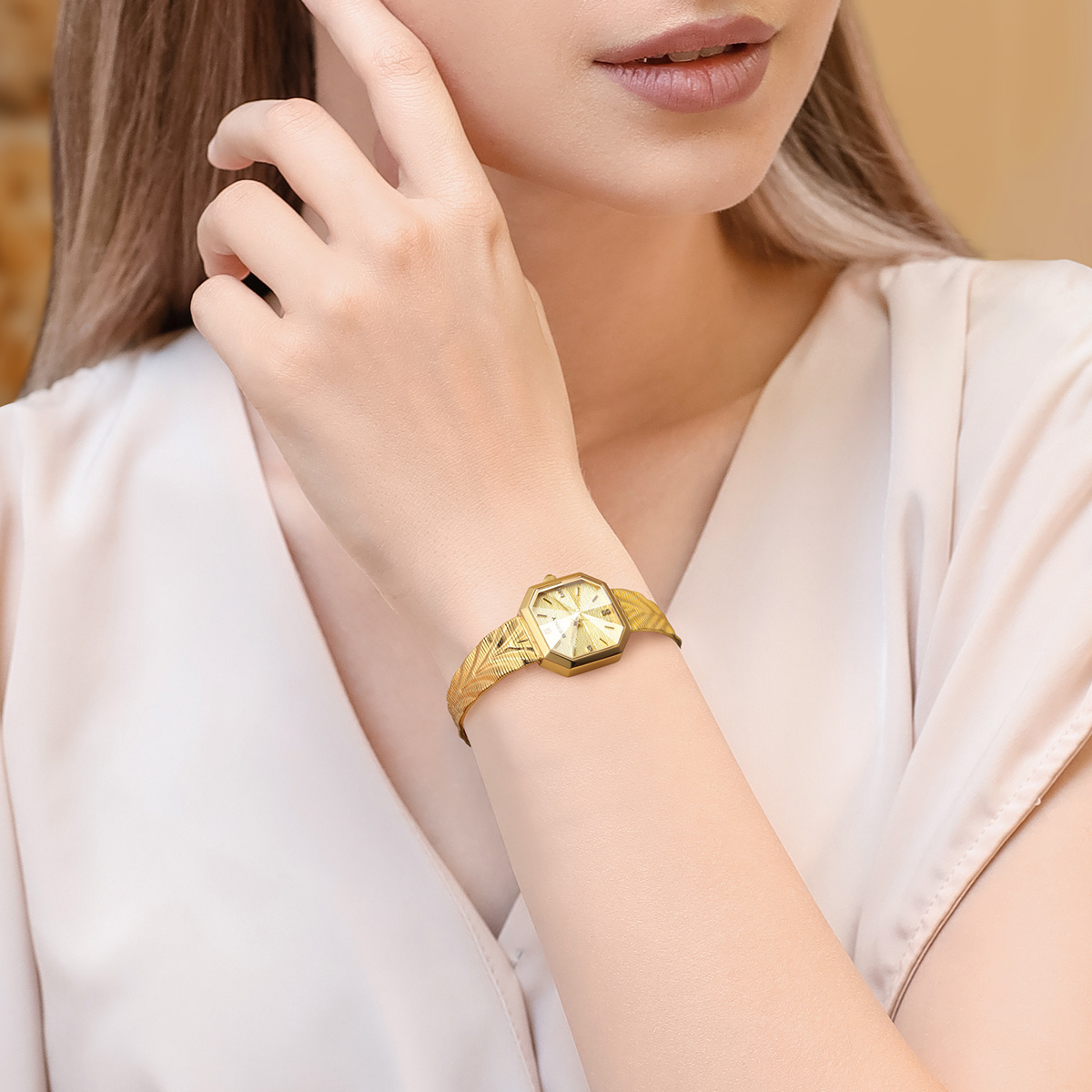 BERNY Gold Watch for Women Gri - Jewelry Watches Gold 评论和价格