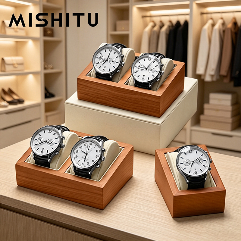 MISHITU Solid Wood Watch Stora - Watch Display Box 评论和价格