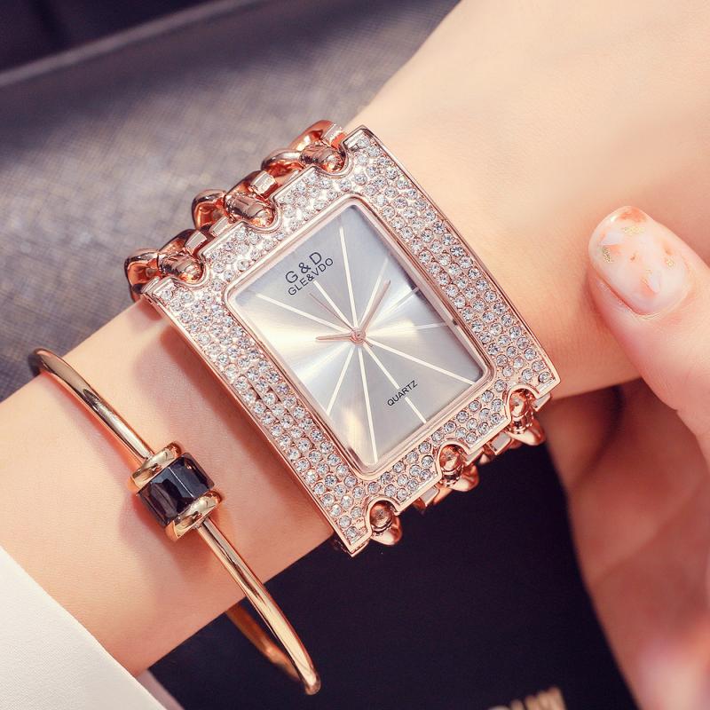 G&D New Casual Fashion Women B - Jewelry Watches Gold 评论和价格