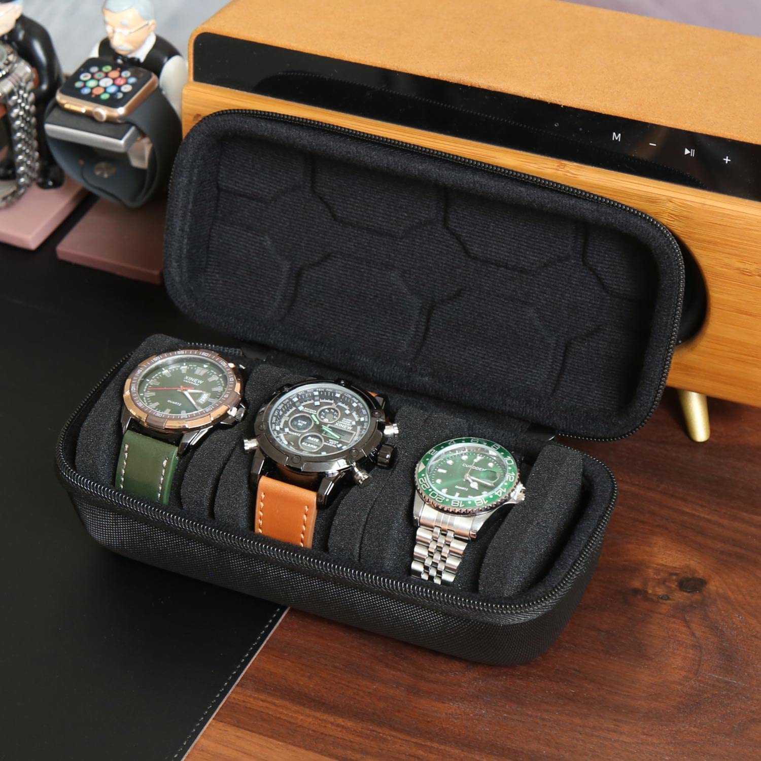Watch Box Organizer For Men or - Watch Display Box 评论和价格