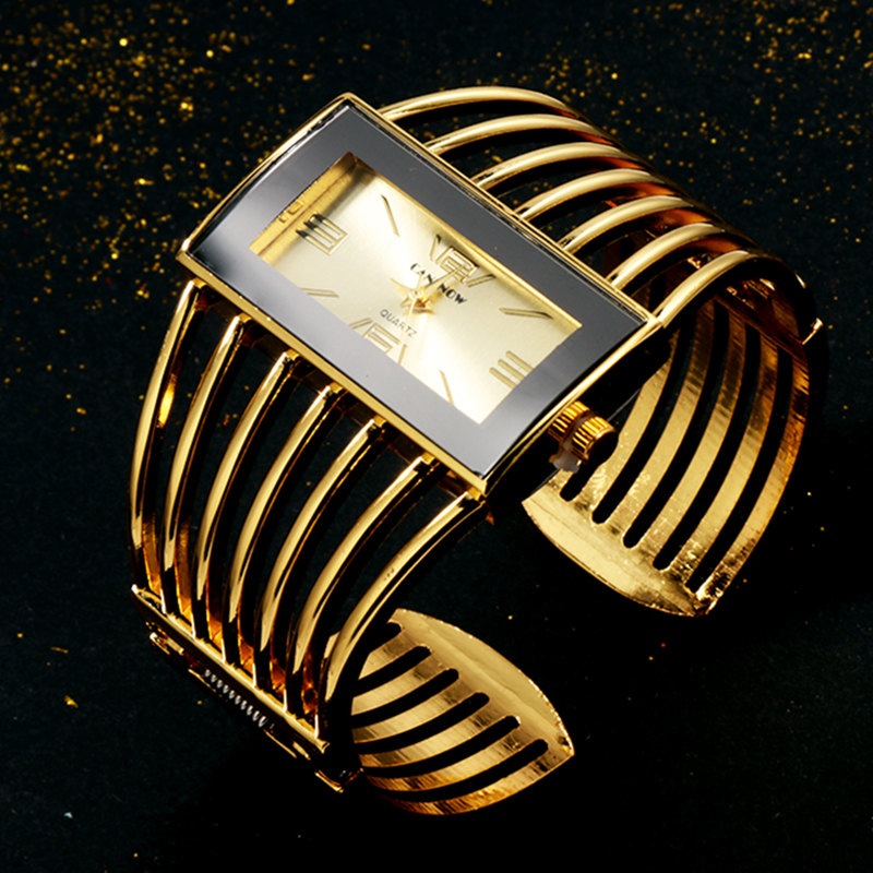 Female Bracelet Watch Luxury R - Jewelry Watches Gold 评论和价格