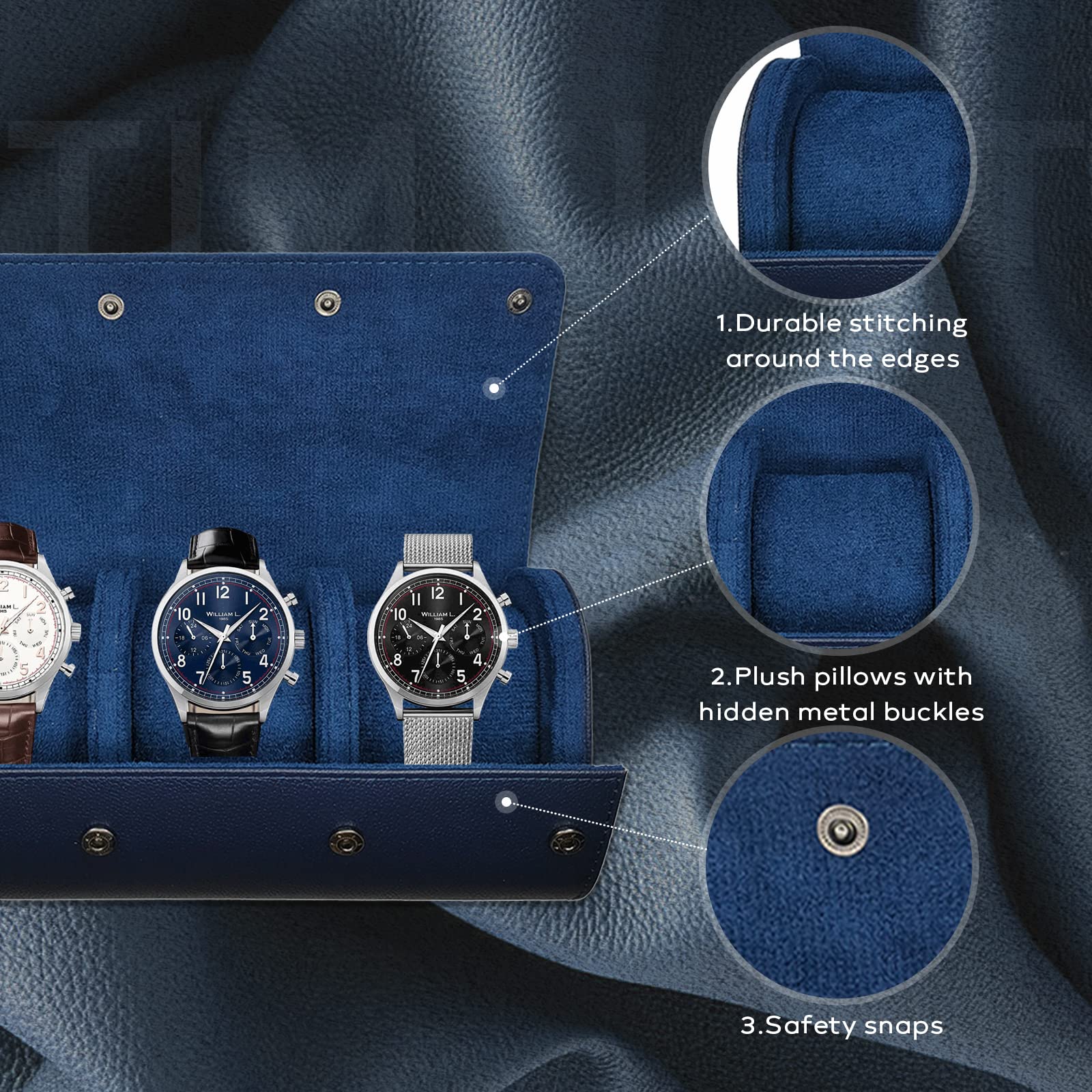 Watch Case Travel Organizer -  - Watch Display Box 评论和价格