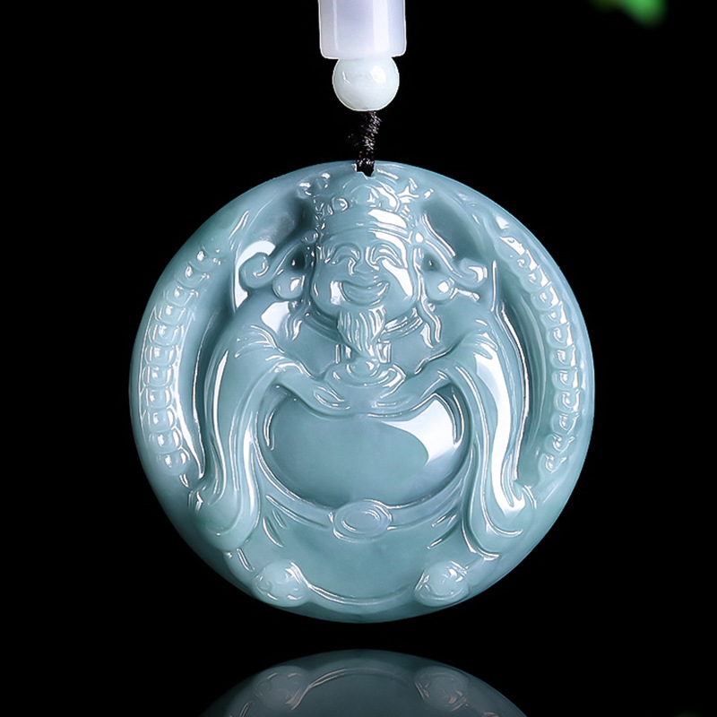 Burmese Jadeite God of Wealth  - Jewelry & Watches Review 评论和价格
