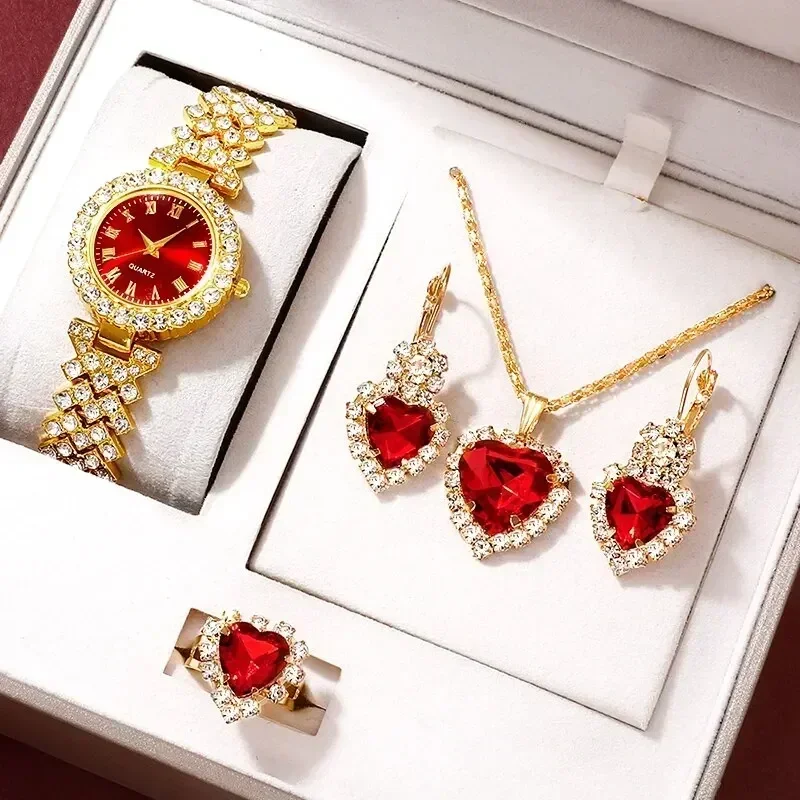 Golden Luxury Watch Women Ring - Jewelry Watches Gold 评论和价格