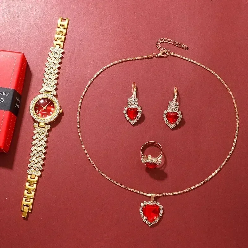 Golden Luxury Watch Women Ring - Jewelry Watches Gold 评论和价格