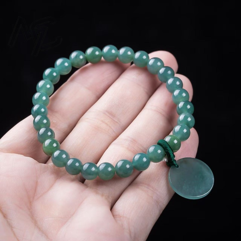 Natural Jadeite Blue Water Not - Jewelry & Watches Review 评论和价格
