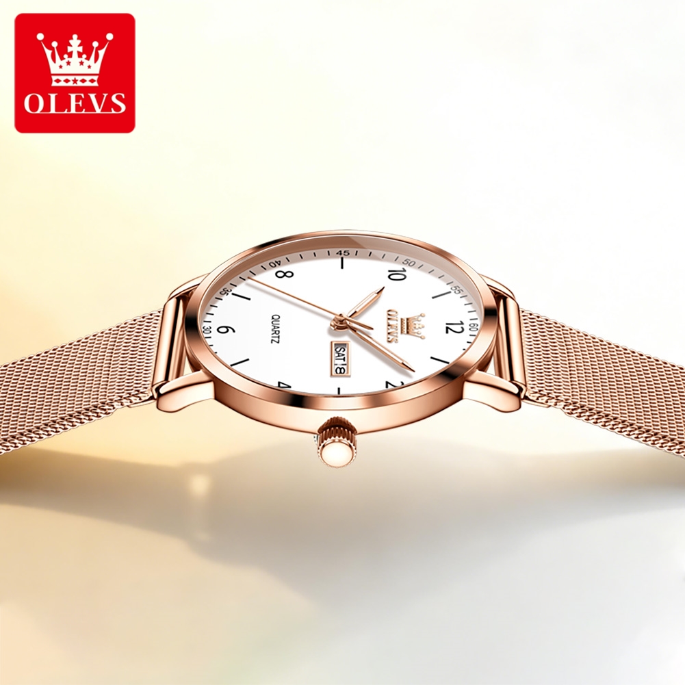 OLEVS 2996 Women Watches Origi - Watch Display Box 评论和价格