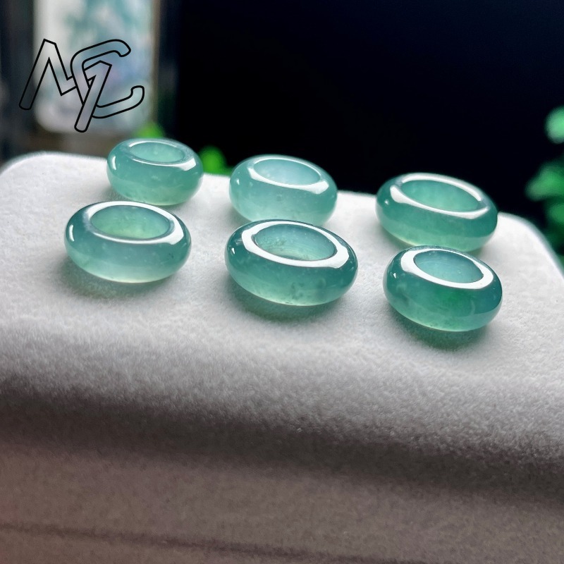 Natural Emerald Blue Water Luc - Jewelry & Watches Review 评论和价格