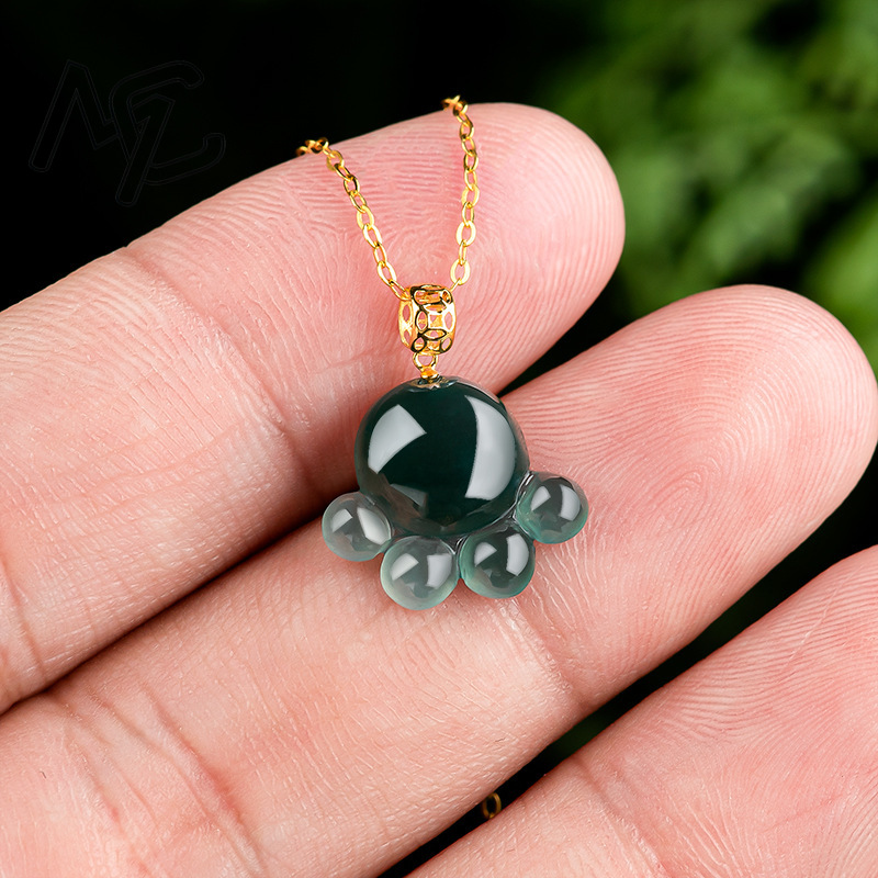 Natural Real Emerald Blue Wate - Jewelry & Watches Review 评论和价格