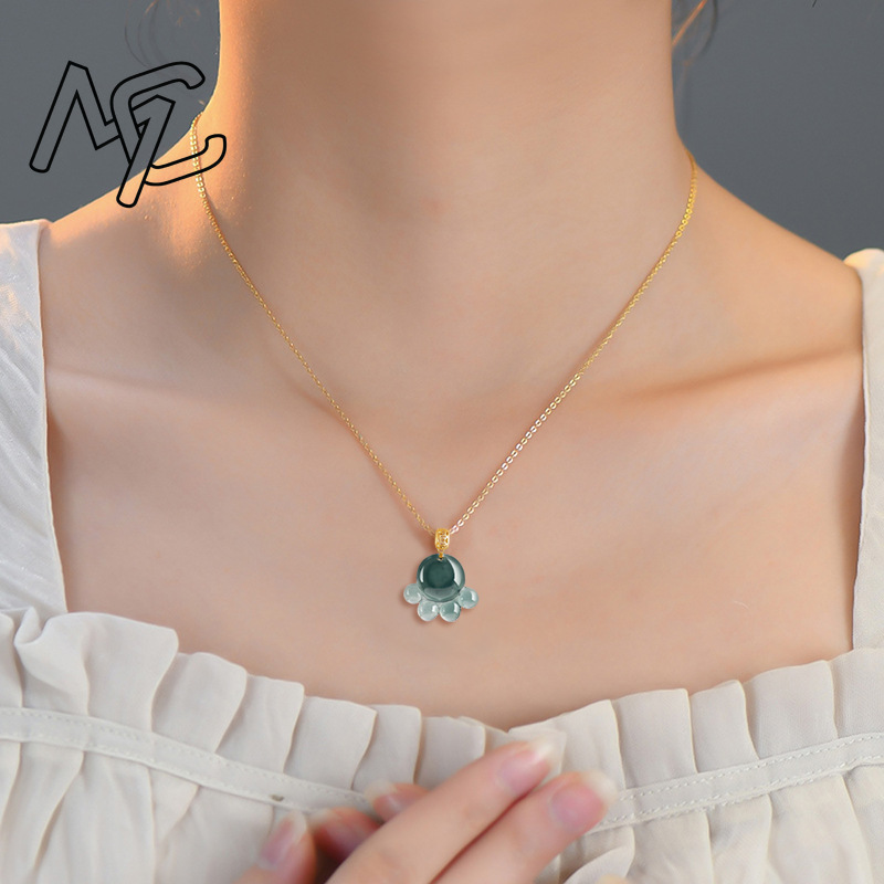 Natural Real Emerald Blue Wate - Jewelry & Watches Review 评论和价格