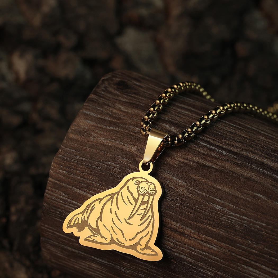 Kinitial Chubby Pacific Walrus - Pacific Jewelry & Watches Los Angeles 评论和价格