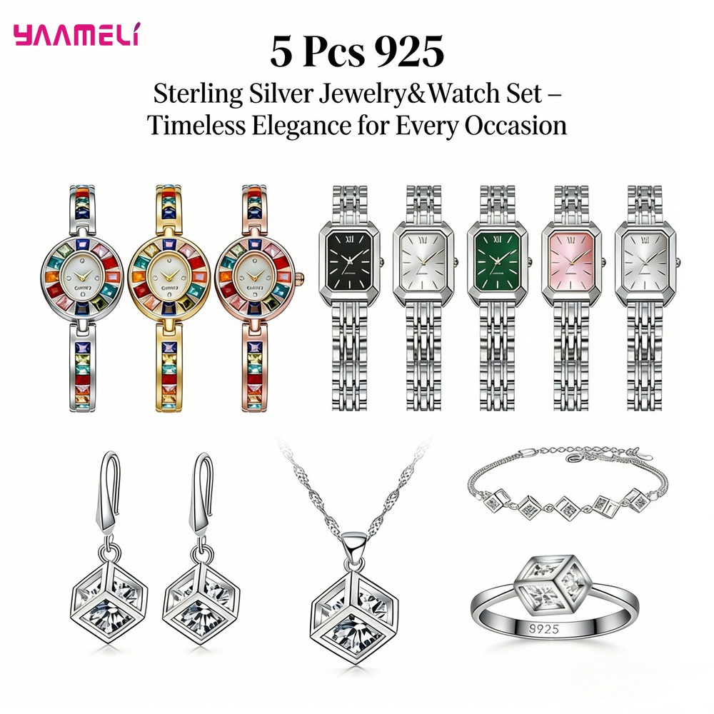 Luxuriou 925 Sterling Silver G - Best Jewelry Watches Women 评论和价格