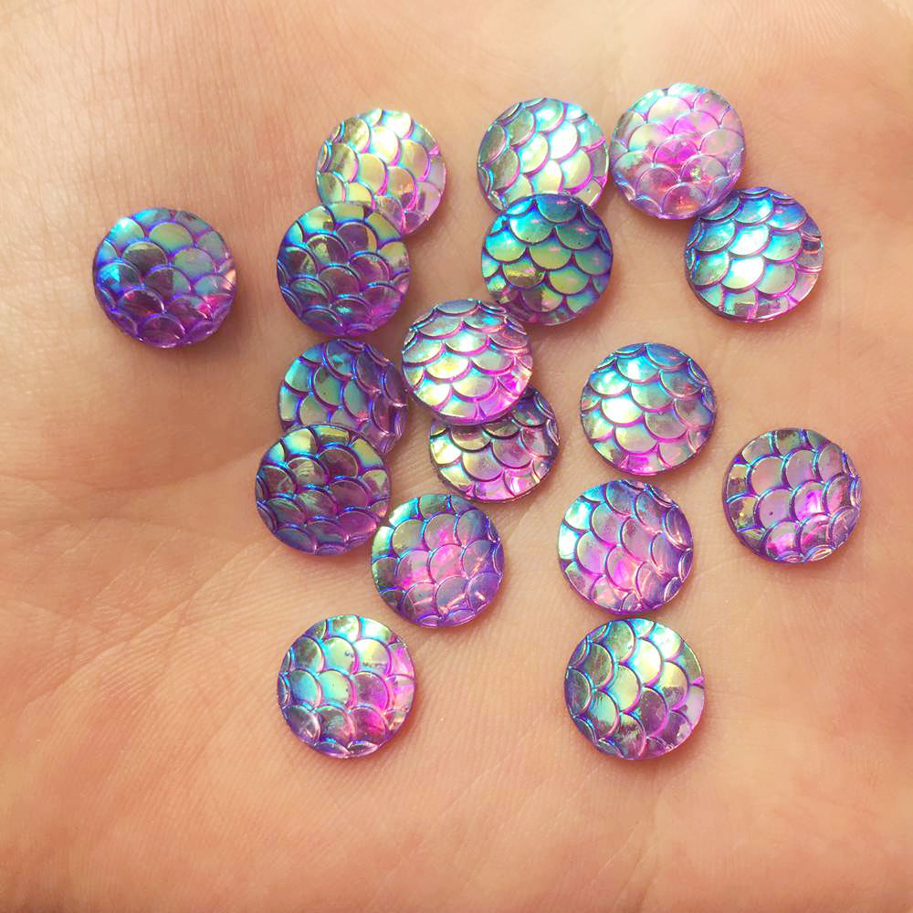 Shiny 100Pcs AB Resin 10mm Rou - Paradise Jewelry & Watches Llc Miami 评论和价格