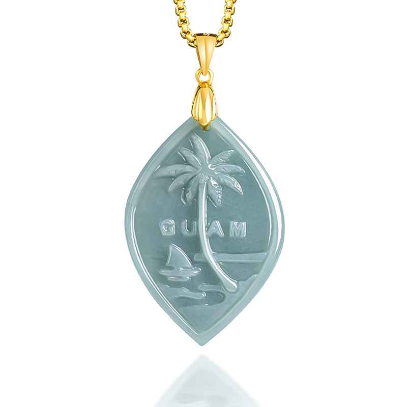 Natural A-grade Jadeite Blue W - Pacific Jewelry & Watches Los Angeles 评论和价格