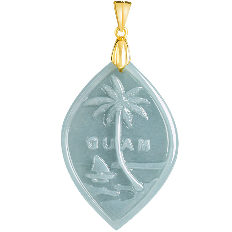 Natural A-grade Jadeite Blue W - Pacific Jewelry & Watches Los Angeles 评论和价格