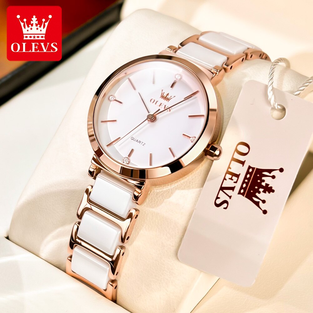 OLEVS Fashion Women Watches Re - Jewelry Watches Gold 评论和价格