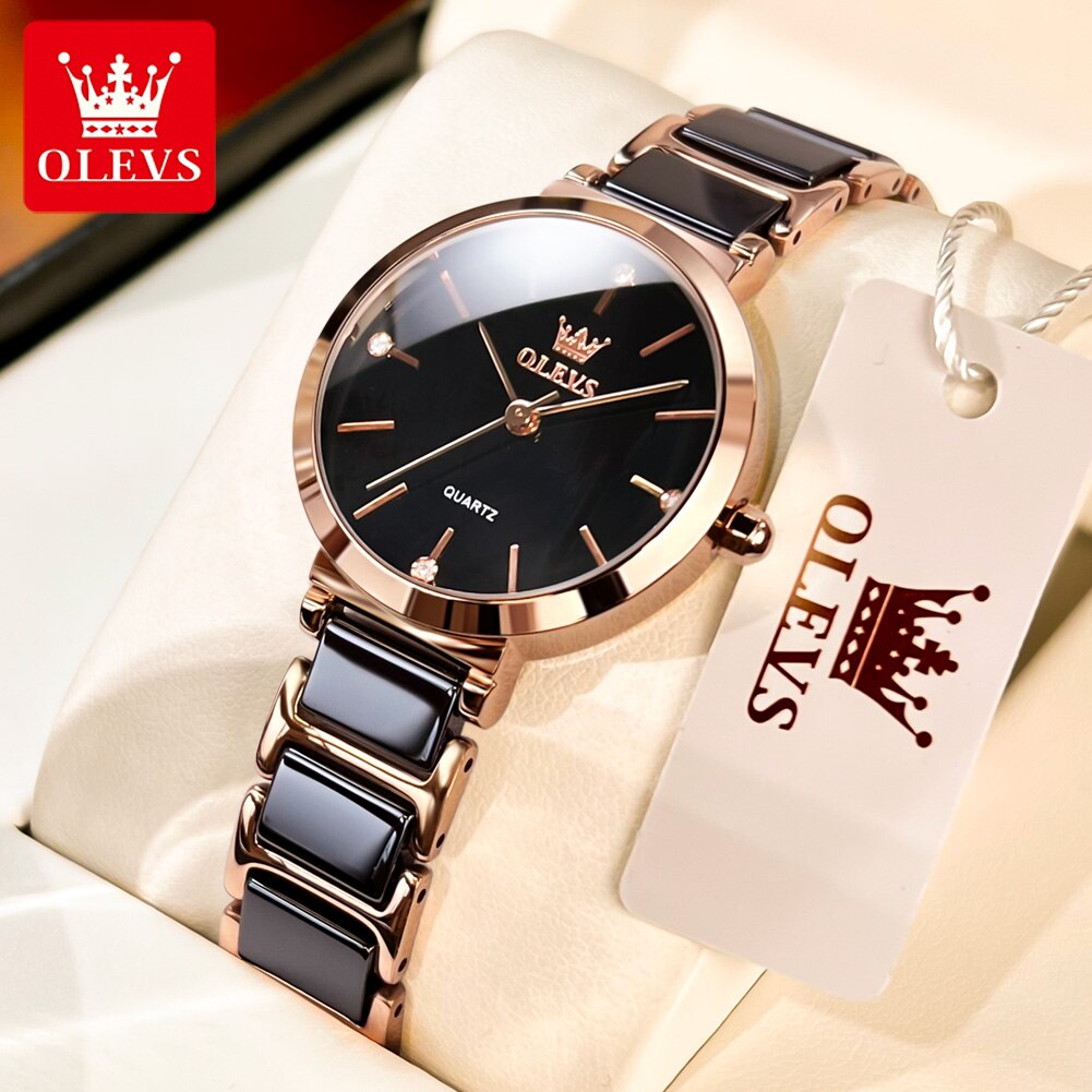OLEVS Fashion Women Watches Re - Jewelry Watches Gold 评论和价格