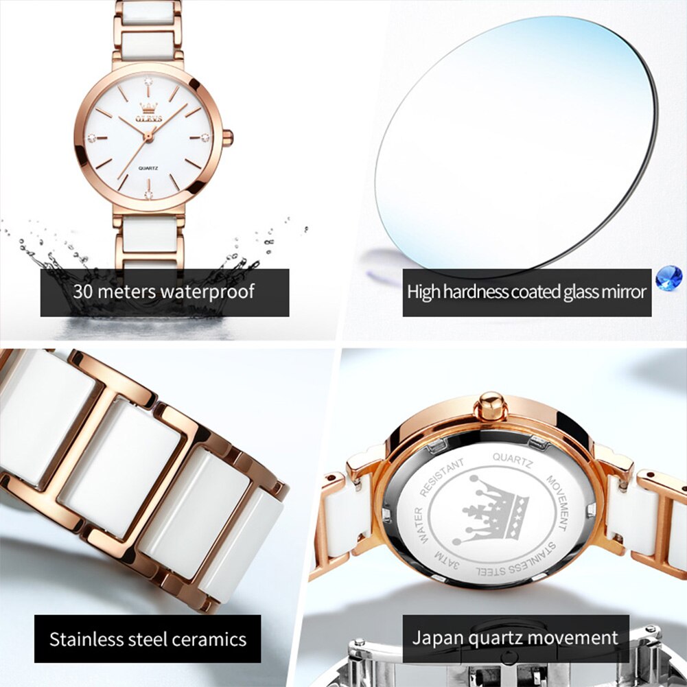 OLEVS Fashion Women Watches Re - Jewelry Watches Gold 评论和价格
